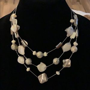Brand new gold and silver necklace